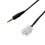 Καλώδιο ήχου aux μοτοσυκλέτας Haimni3,5mm3-pin 5
