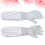 Beekeeping gloves goatskin leather XL pair 5