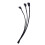 Cavo di prolunga per ventola CPU PWM a 4 pin, nero 5
