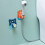 Support de douche, porte-buse fixe, PVC ABS, 2 pièces 5