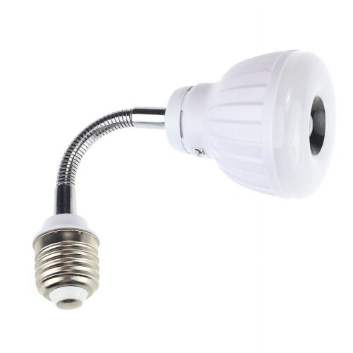 Luz LED con sensor de movimiento, base E27, 5W, 110V/220V 1