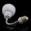 Luz LED con sensor de movimiento, base E27, 5W, 110V/220V 3
