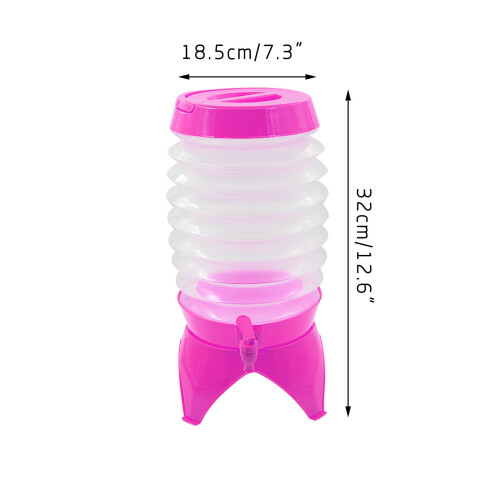 Hopfällbar utomhushink med kran 3,5 l 2