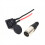 Akkuladeanschluss, 3-poliger Inline-Stecker für Roller und 2