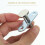 Ελατηριωτό κλείστρο για παράθυρο, εξαρτήματα στερέωσης κρεβατιού, έμβολα, μίνι 4