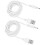 Cablu de încărcare Ease USB la DC 3,5x1,35 mm, pachet de 2 7