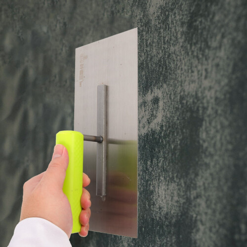 Espátula de aço inoxidável para trabalhos com gesso e cimento. 2