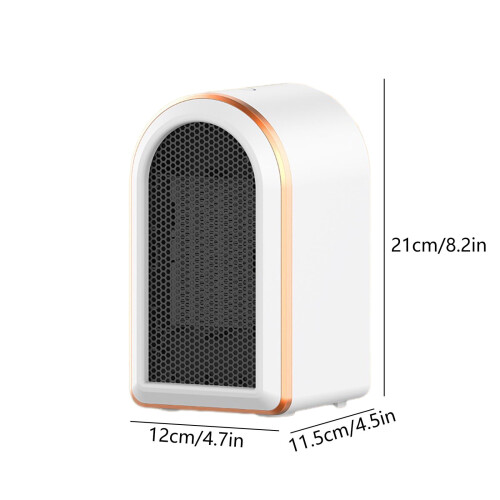 Calefactor cerámico Kayannuo de 1200 W con termostato. 2