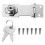 OUNONA kastslot met sleutel, zinklegering, 1 set 6