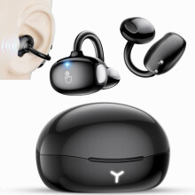 Kabellose Clip-on-Sport-Ohrhörer mit Bluetooth 6.0, berührungsempfindlichen Tasten, HiFi-Stereoklang, IPX7-Schutz, 60 Stunden Akkulaufzeit, Übers