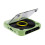 Lecteur CD portable mini, fin et léger, polyvalent, compatible avec CD et USB, 135 x 135 x 25 mm, vert 1