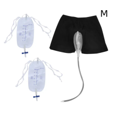 Culotte d’incontinence pour homme, douce et portable, poche urinaire étanche, taille M, confortable et discrète