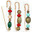 Ensemble de broches vintage en alliage, 3 pièces 4