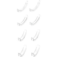 8-delige ringmaatset voor losse ringen, onzichtbare ringverkleiner met meetinstrument voor dames in dagelijks gebruik