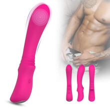 Vibromasseur multi-vitesse, stimulateur intelligent étanche, godemichet vibrant en silicone pour plaisir intime