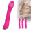 Multi-Speed Waterproof Vibrator Stimulator, Smart Silicone Dildo for Solo Pleasure 1