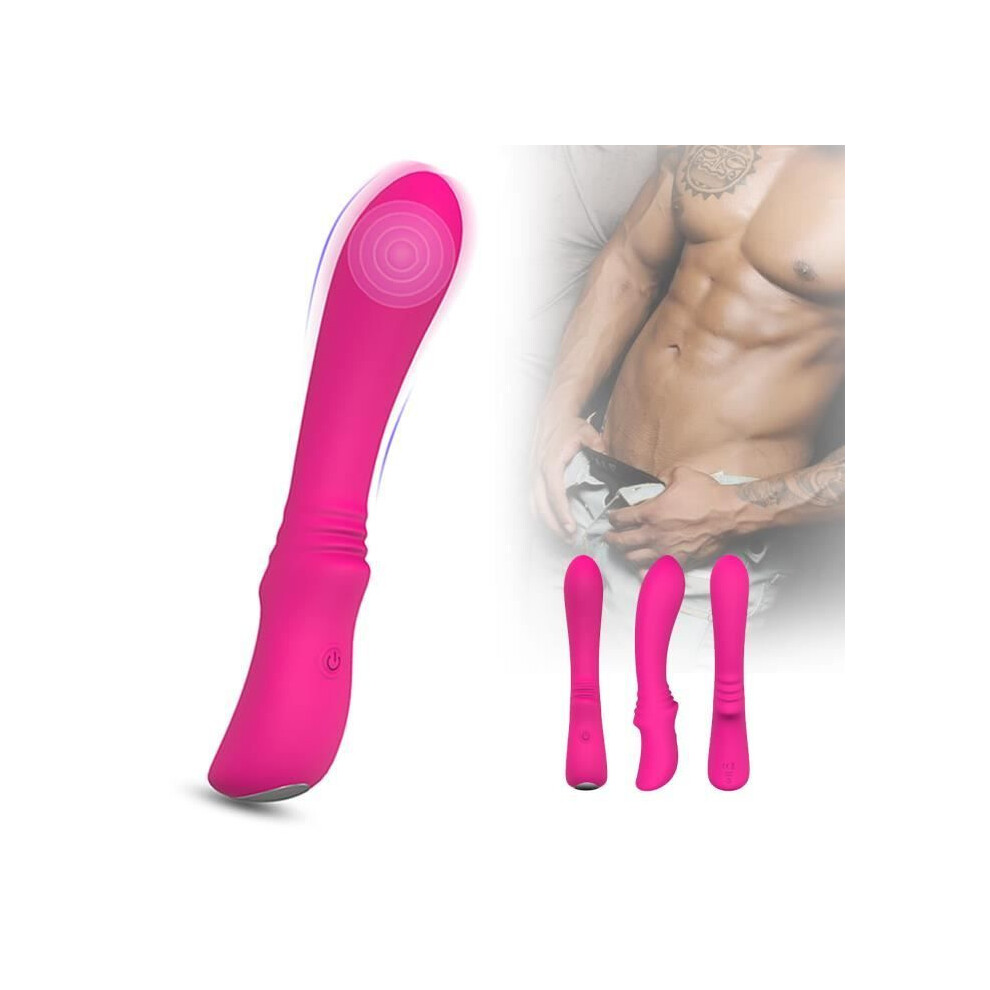 Multi-Speed Waterproof Vibrator Stimulator, Smart Silicone Dildo for Solo Pleasure