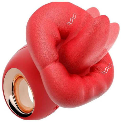 Smart Suction and Vibration Toy with 360 Degree Rotating Licking Function, Soft Silicone Design for Intimate Use