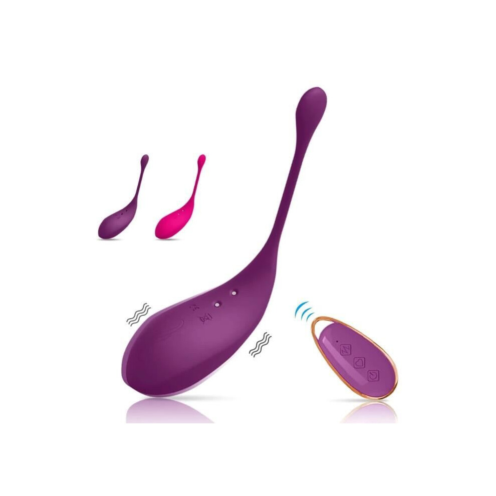 Portable Vibrating Massager Stimulator, Handheld Body Relaxation Device, Purple Massage Tool