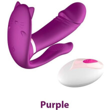 Masseur chauffant portable avec télécommande, masseur anal 3 en 1, design ergonomique en silicone souple, usage confortable et discret