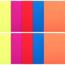 Eease neon glow-in-the-dark DIY paper 10 sheets