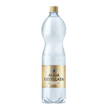 DISTILLED WATER 1,5 L (1500ml)/ 100% Pure Steam Distilled Water/TDS 000 PPM/BPA FREE