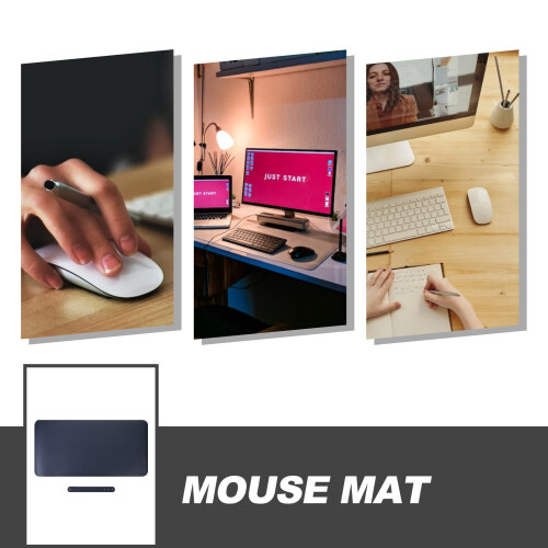 Tastatur og musematte Stor spillmatte 1