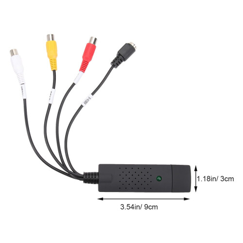 USB 2.0视频采集适配器 黑色 1