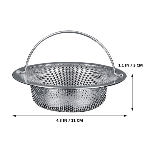 Crépine télescopique en acier inoxydable (1 pièce) 1