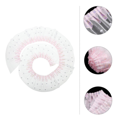 Edible Ribbon Roll Cake Border Decoration 1 Roll 2