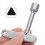 Eease electrical cabinet key triangle 4 pcs 5