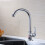 Robinet d'évier de cuisine en laiton à poignée unique pour eau froide 5