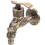 Wall Mount Kitchen Faucet Antique Finish Single Handle 4