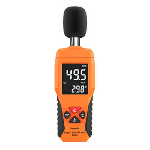 Φορητός μετρητής στάθμης ήχου Mosiee Decibel Meter, μετρητής ήχου ντεσιμπέλ 30-130dB, μετρητής 1