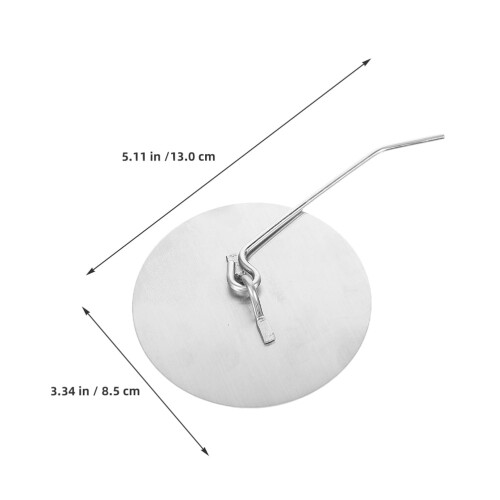 Fire Extinguisher Pit Cover Snuffer Stainless Steel 2 pcs 1