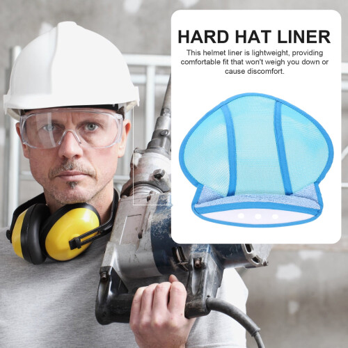 Hardhat Helmet Padding Insert Breathable Polyester Summer 2