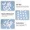 Round Cotton Filter Pad White 3 Packs 150pcs 4