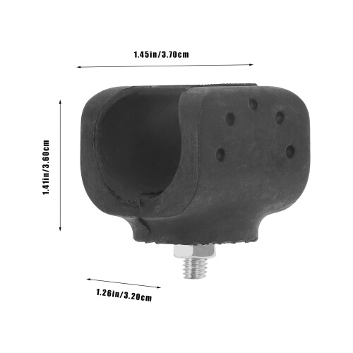 Helmet Light Stand Flash Headlight Holder Bracket Plastic 2