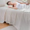 King Size Fleece Blanket White 5978 inch 5