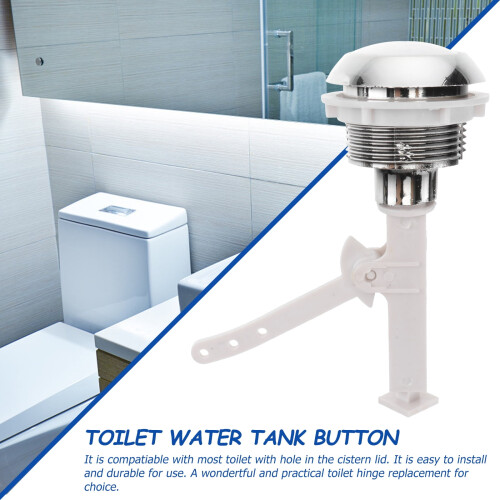 Toilet Flush Button Rod Single Flush Replacement Part 2