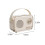 Rádio retrô com Bluetooth, subwoofer e entrada USB (1 unidade) 3