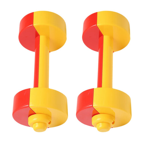 Kids Plastic Dumbbells Adjustable 2 pcs