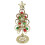 Mini Christmas Tree Wrought Iron Gold Home Decoration 1