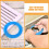 Flush Valve Seal Kit for Toilets 6 Sets 5