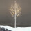 4FT prelit birch tree with 48 warm white LED lights 1