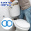 Flush Valve Seal Kit for Toilets 6 Sets 6