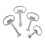 Universal Triangle Spanner Key Set 4 pcs 4