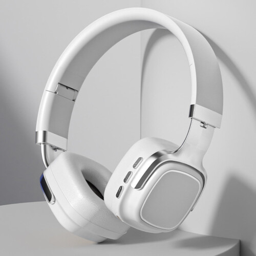 Cuffie wireless pieghevoli Bluetooth Penkiiy over-ear 1