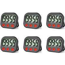 Digitale magnetische keuken aftelklok 6X