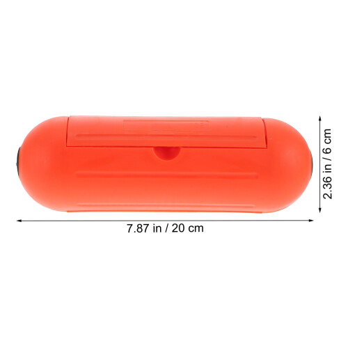 Protector impermeable para cable de extensión de exterior ABOOFAN 1